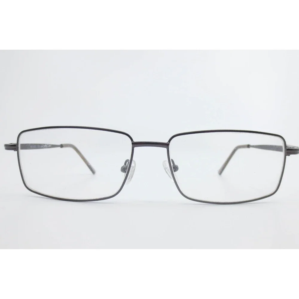 Modern Men MM 4003 GM Gunmetal Rectangle Eyeglasses Frames 56-16-150